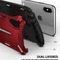 iPhone Xs Max Case Dual Layer Reinforced Heavy Duty Armor Shock Absorption Red