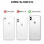 iPhone Xs Max Case Dual Layer Reinforced Heavy Duty Armor Shock Absorption Red