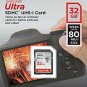 SanDisk Ultra SD Memory Card works with Nikon Coolpix L340, B500, A10, L32, S700