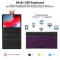 iPad Pro 11 Keyboard Case 2018 7 Color Backlit Detachable Wireless Keyboard Ca