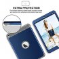 iPad Pro 10.5 Case, ZHK Slim Heavy Duty Shockproof Rugged Cover Three Layer Hard