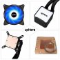 upHere Technology AllinOne High Performance Water Liquid CPU Cooler with Adjus