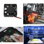 Anmbest 2PCS 4010 Silent Brushless Cooling Fan 2 pin Brushless 4CM Fans DC 12V 0