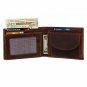 Handmade RFID Blocking Genuine Leather Bifold Wallets with Coin Pocket Designer