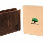 Handmade RFID Blocking Genuine Leather Bifold Wallets with Coin Pocket Designer