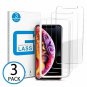 Marge Plus Compatible with iPhone Xs Max Screen Protector, [3pack] Clear HD Temp
