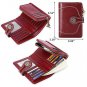 Womens Wallet RFID Blocking ParentChild Bifold Short Long Real Leather Handbag