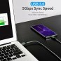 USB Type C Cable Fast Charging (USB 3.0) (2 Pack/6.6FT),Ainope USB-A to USB-C Ch