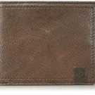 Columbia Men's 100% Leather Extra Capacity Traveler Wallet, Brown