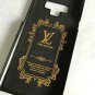 Galaxy Note 9 Case, Classic Stylish Elegant Luxury Designer PU Leather Blue Mono