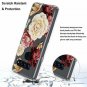 LG V40 ThinQ Case, LG V40 Case, LEEGU Anti-Scratch Shockproof Floral Printed Wom