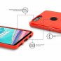 OnePlus 5T Case Slim-Fit Fingerprint Anti-Scratch Protective Cover Matt Red NEW