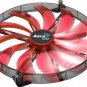 AeroCool Silent Master 200mm Red LED Cooling Fan EN55659