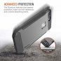 iPhone 8 Plus Case with Holster Heavy Duty Shockproof Protective Cover Gray