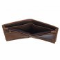 Polare Men's RFID Blocking Cowboy Genuine Natural Crazy Horse Leather Bifold New