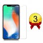 [3 Pack] iPhone Xs/X Glass Screen Protectors Eastoan iPhone Xs/X Tempered Glass
