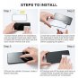 Screen Protector Glass Designed for iPhone Xs Max, FLOVEME Full Protection Durab