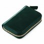 Kattee Leather Zip Around Wallet, Women's RFID Credit Card Small Wallet Green