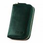 Kattee Leather Zip Around Wallet, Women's RFID Credit Card Small Wallet Green
