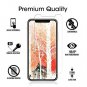 [3Pack] iPhone Xs/X Glass Screen Protector,Cafetec Case Friendly,Scratch Resist