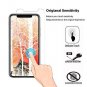 [3Pack] iPhone Xs/X Glass Screen Protector,Cafetec Case Friendly,Scratch Resist