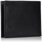 Calvin Klein Men's RFID Blocking Leather Bifold Wallet with Key Fob, Black, O