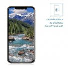 Loopilops Glass Screen Protector Designed for iPhone Xs Max [9H Hardness][Full C