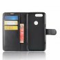 OnePlus 5T Wallet Case PU Leather Card Slots Folio Kickstand Flip Cover Black