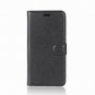 OnePlus 5T Wallet Case PU Leather Card Slots Folio Kickstand Flip Cover Black