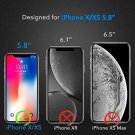 iPhone Xs Screen Protector, FOGEEK 9H Hardness No White Edge iPhone X Glass Scre