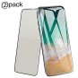 Screen Protector for iPhone Xs Max,[2 Pack],9H Hardness Tempered Glass,Support 3