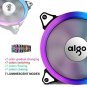 Aigo Aurora C5 Kit Case Fan 5 Pack RGB LED 120mm High Performance High Airflow A
