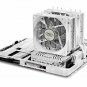 DeepCool NEPTWIN white version CPU Cooler 6 Heat pipes Twintower Heatsink Dual