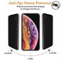 Privacy Screen Protector for iPhone Xs MAX 6.5 inches, AntiSpy AntiFingerprint