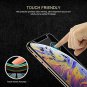TAURI [3-Pack] for iPhone Xs Max Screen Protector, Easy Install [Bubble Free] Te