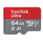Sandisk Ultra 64GB Micro SDXC UHSI Card with Adapter 100MB/s U1 A1 SDSQUAR