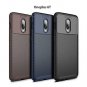 Oneplus 6T Case, Wellci Anti Fingerprint Slim Fit Carbon Fiber Design Scratch Re