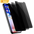 pehael Privacy Screen Protector for iPhone Xs iPhone X, Anti Spy Black Tempered