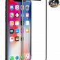 DeFitch 3D Screen Protector Full Coverage Compatible iPhone Xs/iPhone X [2 Pack]
