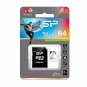 Silicon Power64GB High Speed MicroSD Card with Adapter