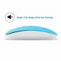 Rechargeable Wireless Mouse Bluetooth Lightweight Slim Design Portable NEW Blue