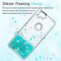 Google Pixel 2 Case Liquid Glitter HD Screen Protector Bling Shiny Turquoise