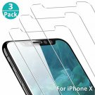 iPhone Xs Screen Protector, iPhone X Screen Protector,[3 Pack] Yoyamo Clear Temp