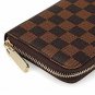 Daisy Rose Womens Checkered Zip Around Wallet and Phone Clutch RFID Blockin