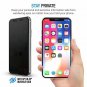 Maxboost Privacy Glass Screen Protector for iPhone Xs iPhone X 2018 2017 (3 Pa