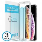 Maxboost Screen Protector with AntiBlue Compatible Apple iPhone Xs and iPhone X