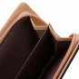 PGXT Women's Long Leather Card Holder Purse Zipper Buckle Elegant Clutch Wallet