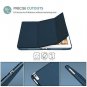 iPad Pro 10.5 Case 2017 Ultra Slim Lightweight Stand Smart Back Cover Blue