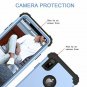 iPhone Xs Max 2018 Case Hybrid Heavy Duty Shockproof Armor Hard PC 3 Layer Blue