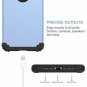 iPhone Xs Max 2018 Case Hybrid Heavy Duty Shockproof Armor Hard PC 3 Layer Blue